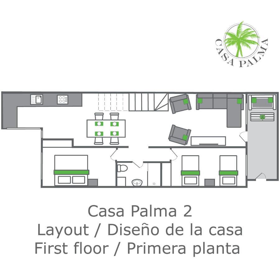 Апартаменты Casa Palma 2 Лос Алказарес Экстерьер фото